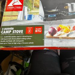 2 Burner Camp Stove 
