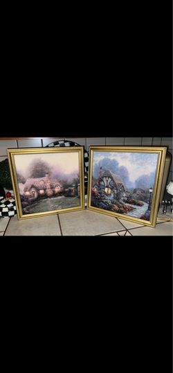Thomas kinkade wall art