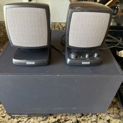 Altec Lansing ACS340 Multimedia Speaker System w/Subwoofer 