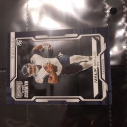 Malik Willis Rookie Card 