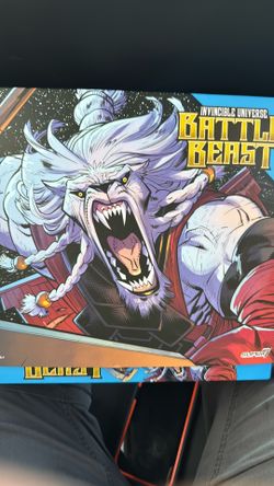 Invincible battle beast figure sdcc exclusive