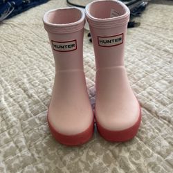 HUNTER BRAND KIDS RAINBOOTS Size 6
