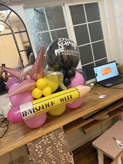 Balloon Stacks Birthdays First Day Of School