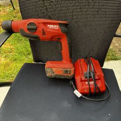 Hilti Te 2-A22 tool with battery