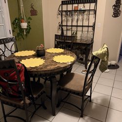 Marble dining table