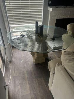 Glass Table For Sale