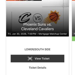 Suns V cavs