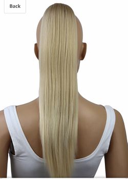 New ponytail clip on