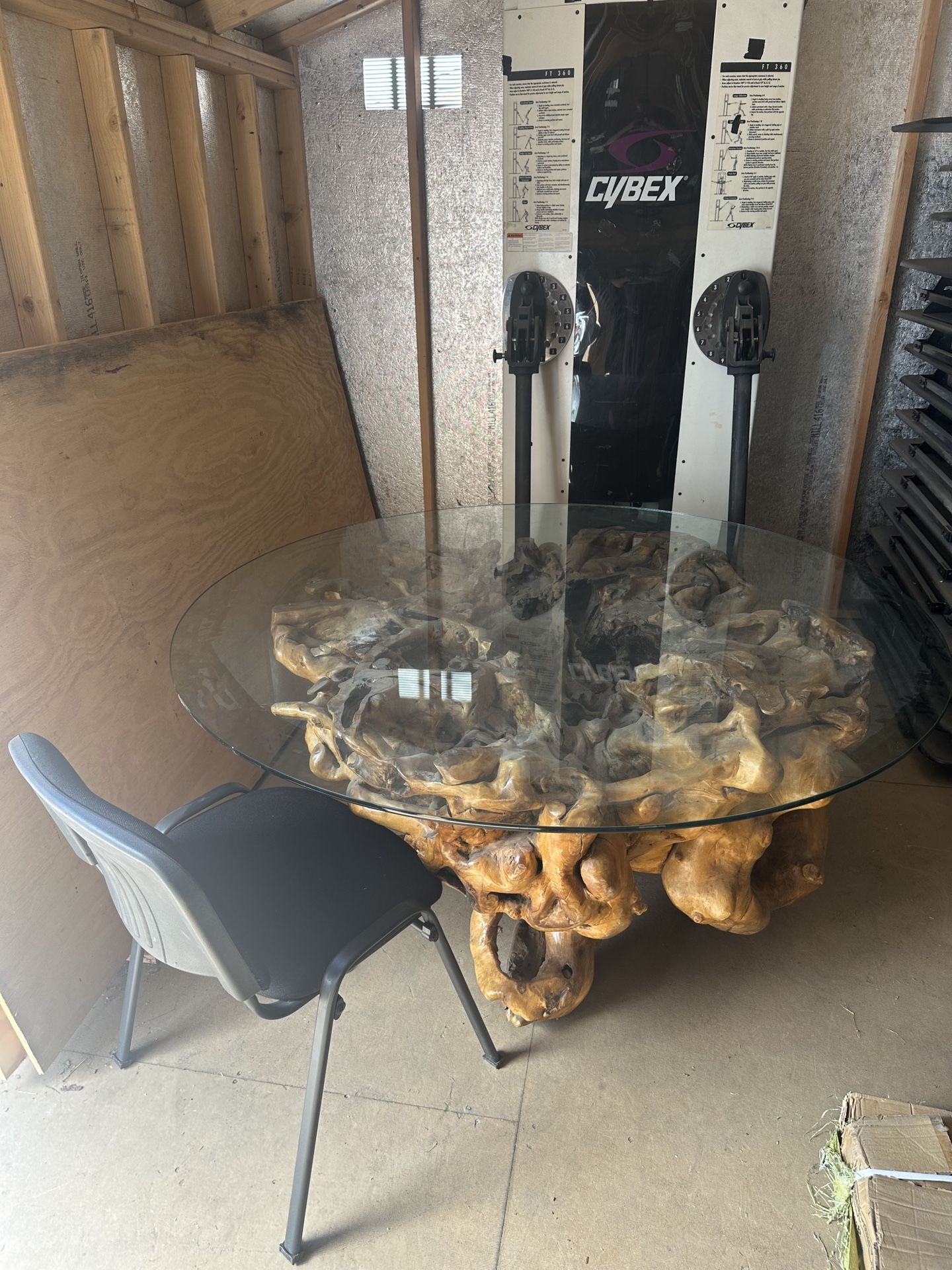 Beautiful Wood Base Table