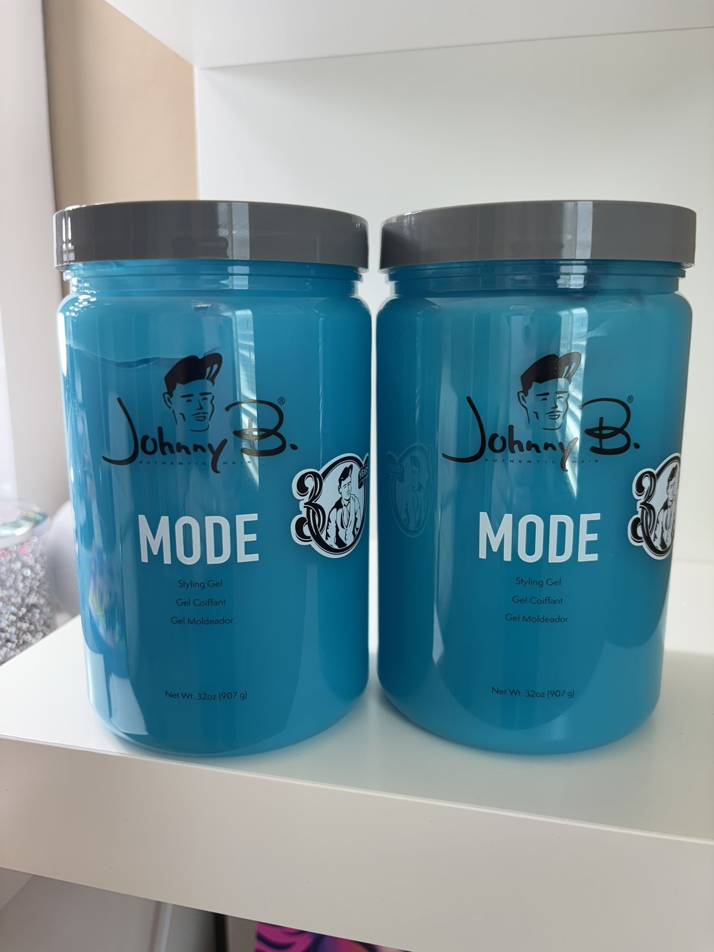 Johnny B Hair Gel $24 Each