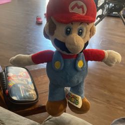 Mario Plushie Used But In Great Conditions