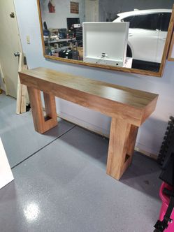 Long console table / entryway table