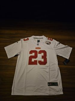 49ers Mens McCaffrey White Jerseys $50ea Firm S M L Xl 2x 3x And $90ea 4x 5x
