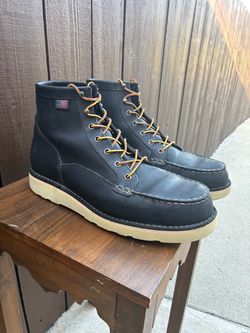 Fanner BULL RUN BLACK SOFT TOES SIZE 12D