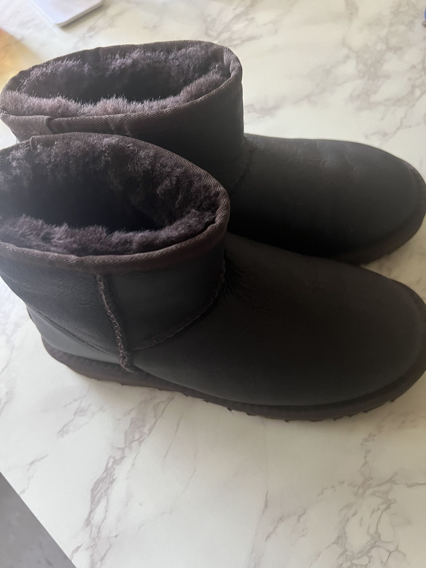 Winter Snow Boots with Fur Lining for Warm Ankle Boots-Size