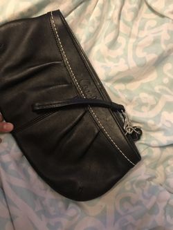 Black Coach clutch