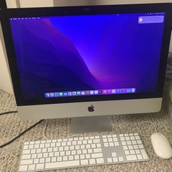 Apple iMac All-in-One Computer - macOS Monterrey 