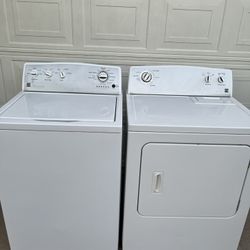 Kenmore 400 Series Top Load Washer And Kenmore 400 Series Electric Dryer Set