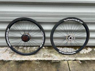 Begasso 26 " Front + Rear Wheel Set