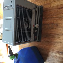 Kerosene Heater And Can