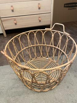 Ikea SNIDAD Rattan Basket