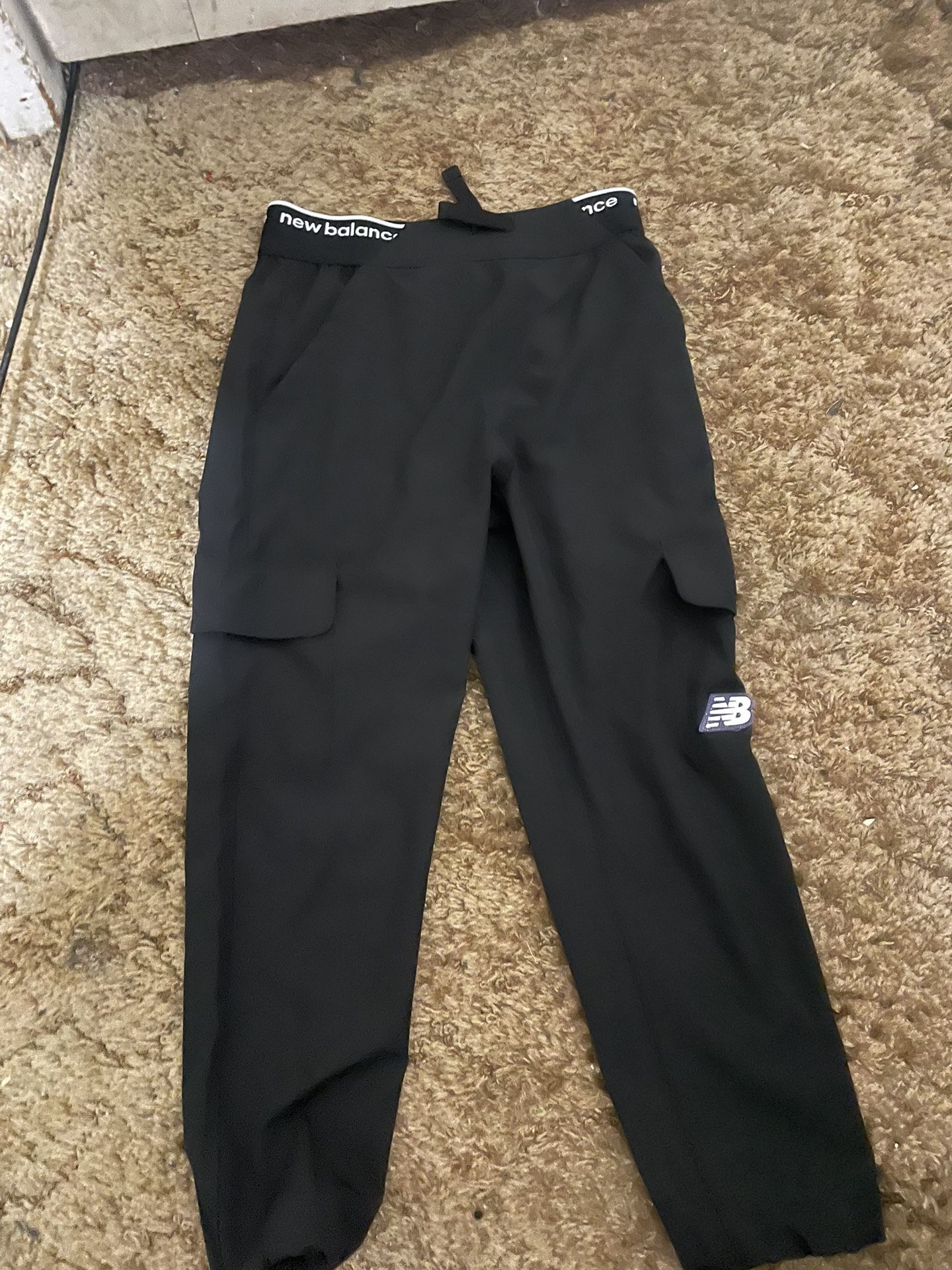 New Balance Boys Black Trousers 