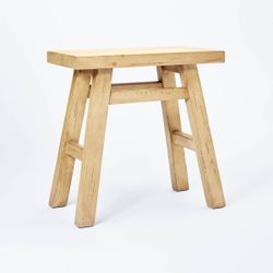 Wood stool