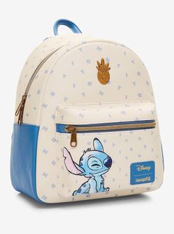 Loungefly Disney Lilo & Stitch Letters Mini Backpack BEIGE NONE
