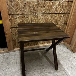 Wood Side table ( Dark Wood Side Table)