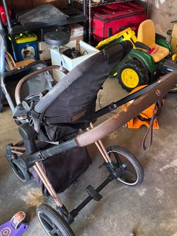 Cybex Priam Stroller – Rose Gold / Black