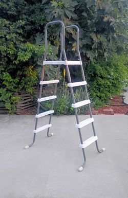 Swimming Pool Ladder Over 6' Tall for 5' Above Ground Pool