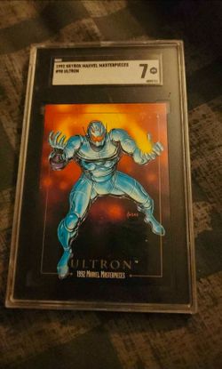 Ultron trading card