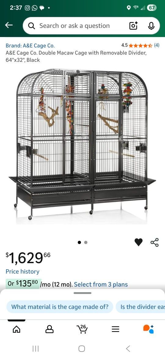 XXL Bird Cage