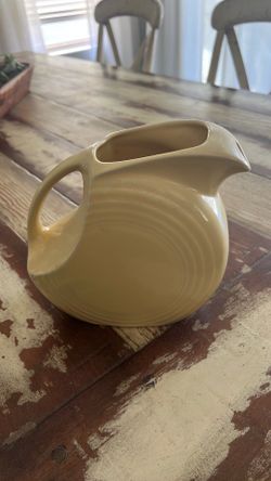 Fiestaware Yellow Pitcher