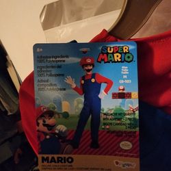 Halloween Mario Costume Med