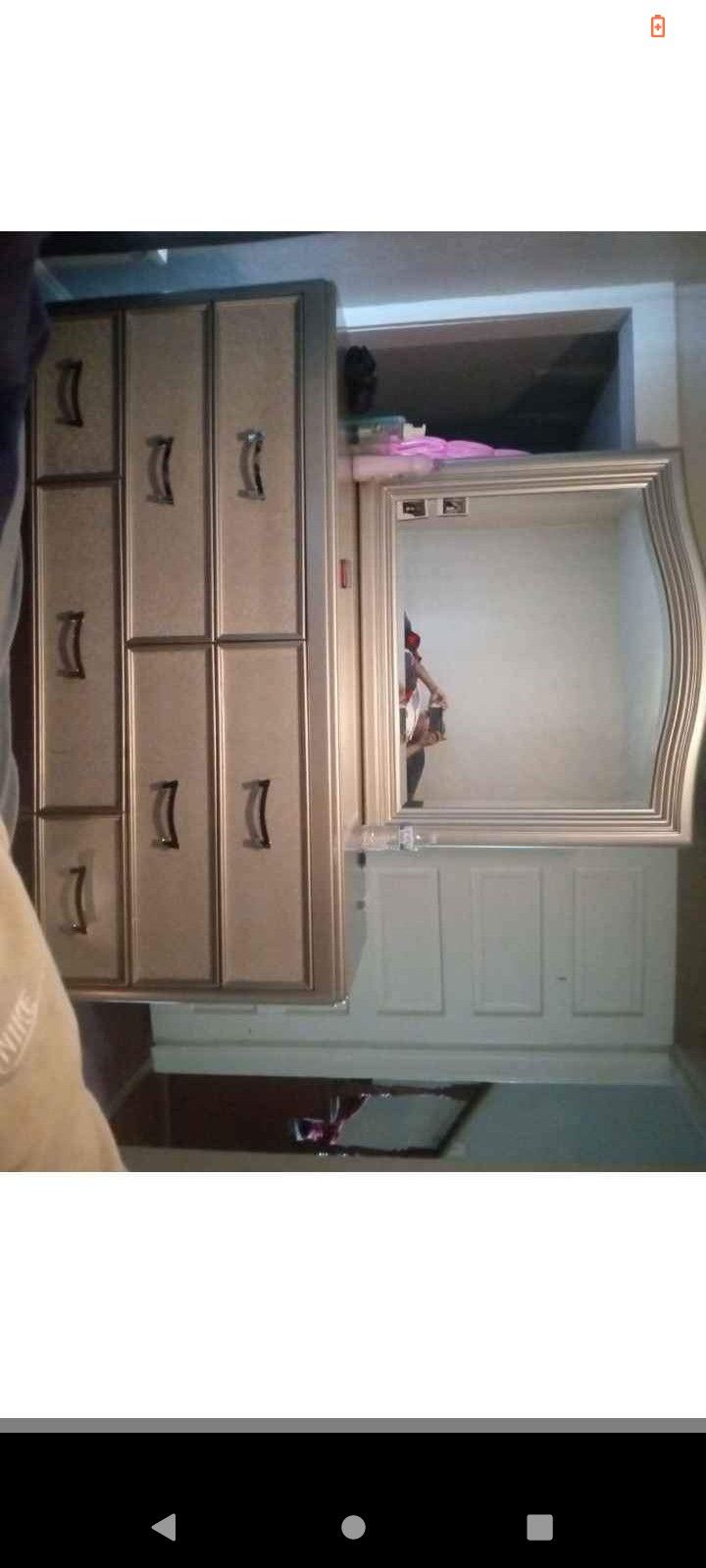 Bedframe... Dresser... Mirror And Nightstand