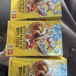 One piece double pack set 10