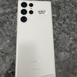 Unlocked Samsung Galaxy S22 Ultra (Black or White) 128GB - Good Condition 