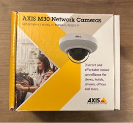 AXIS M3066-V 4MP Network Security Camera – Open Box, Never Used
