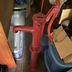 Old Antique Well Water Pump 