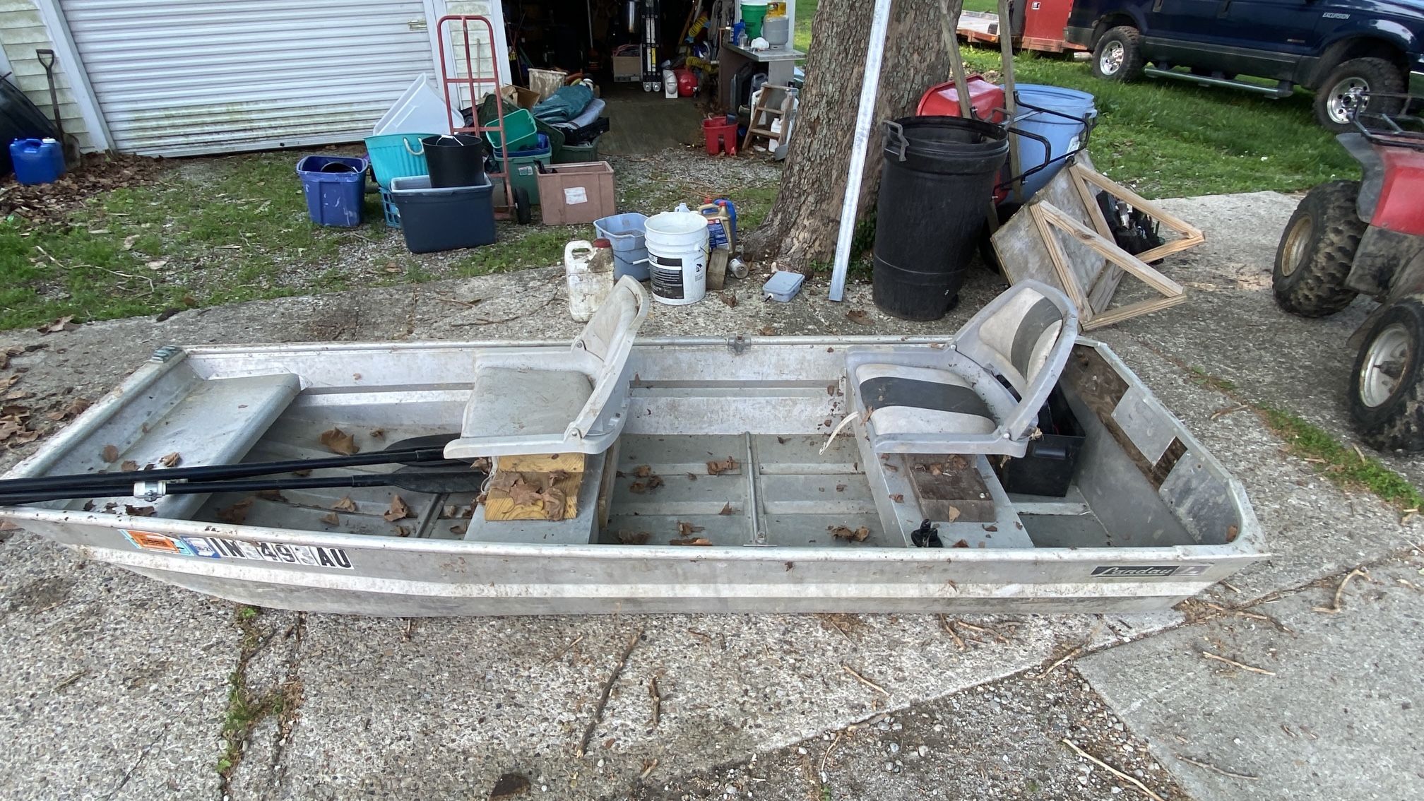 12’ Aluminum Jon Boat