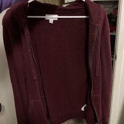 Burgundy Hoodie 