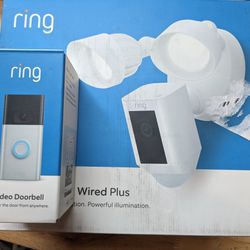 Ring Video Doorbell & Floodlight Cam Plus