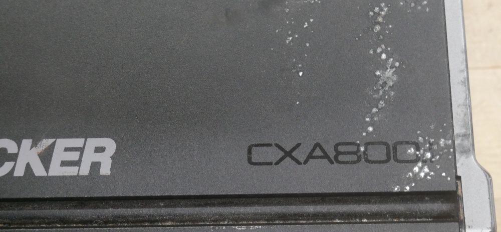 KICKER CAR AMPLIFIER CXY 800.1 PRE OWNED 886485-2