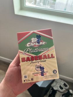 (4 Available) 2026 Topps Chrome Platinum Baseball Value Boxes