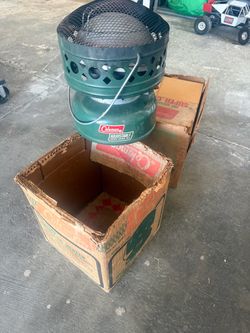 Coleman catalytic adjustable heater
