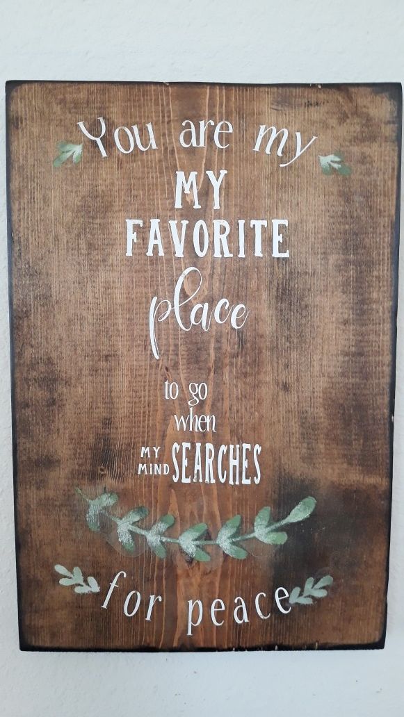 Wall Decor Solid Wood Farmhouse For In Winter Garden Fl Offerup