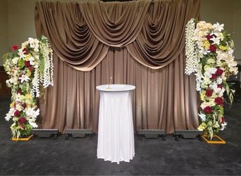 Wedding Flower Arch with Flowers