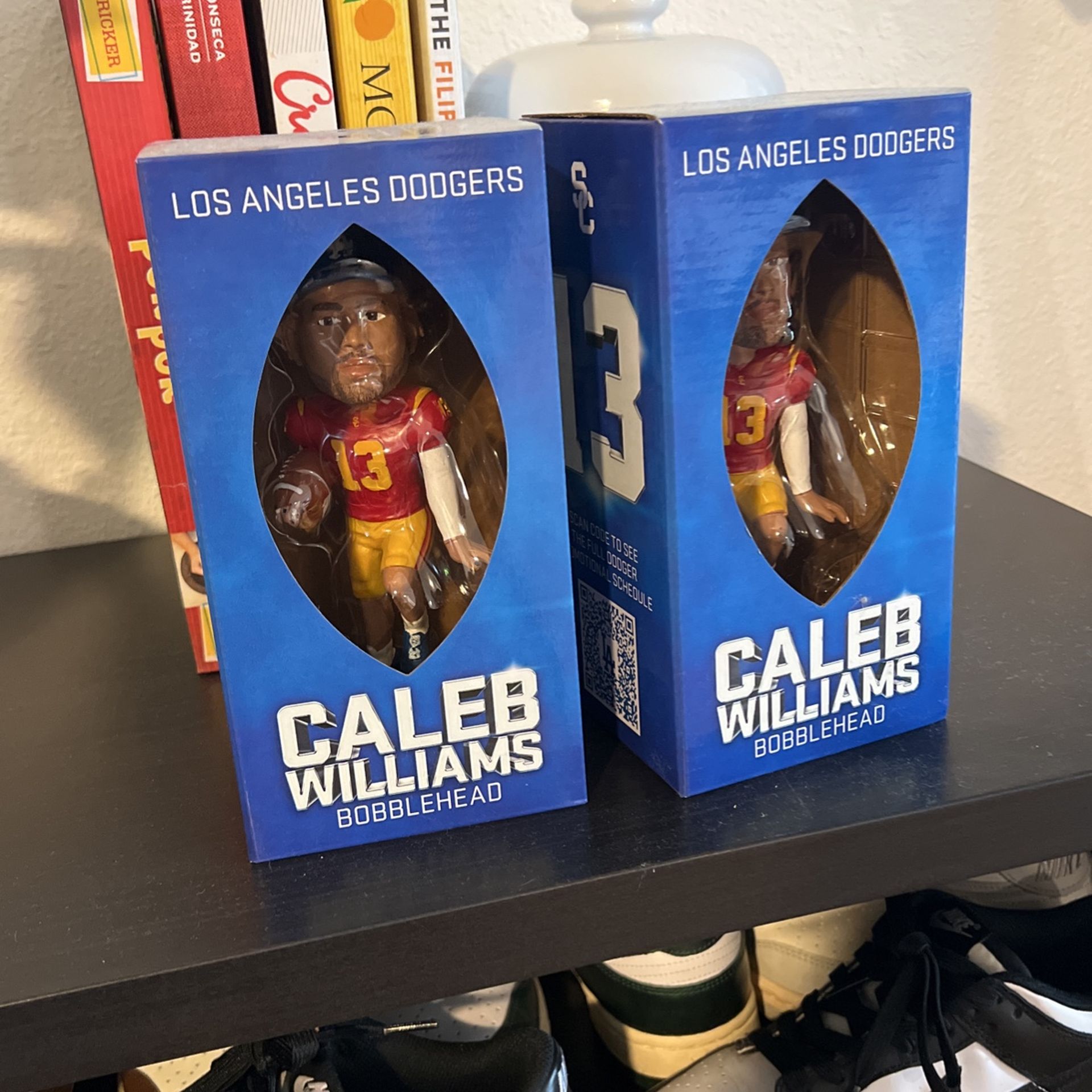Caleb Williams Dodgers Bobblehead