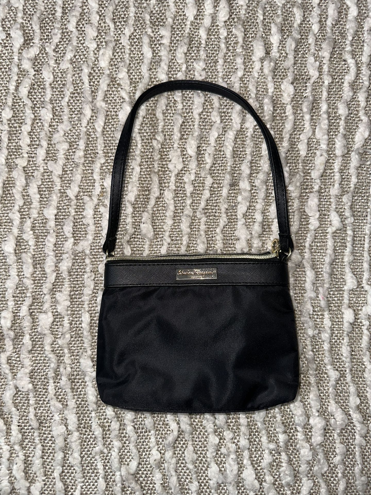 Salvatore Ferragamo Authentic Shoulder Bag Black Nylon